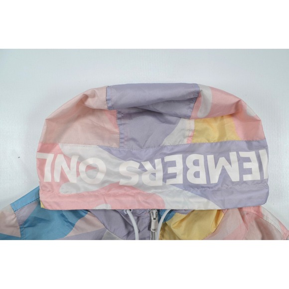 Looney Tunes Space Jam Tune Squad Windbreaker Size‎ M Hooded Jacket Members Only - Picture 13 of 16